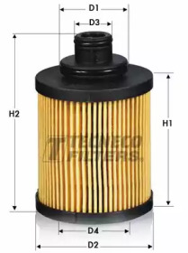 TECNECO FILTERS ol010047e -  Масляный фильтр